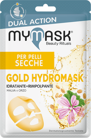 Dual action gold hydromask